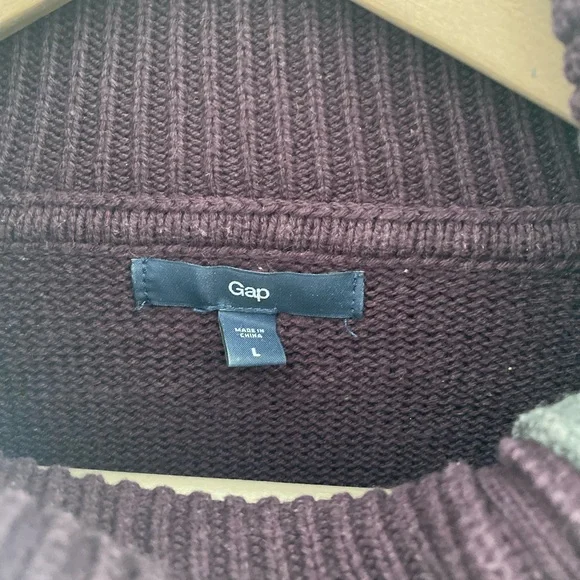 Gap Purple funnel neck sweater - Picture 4 of 5